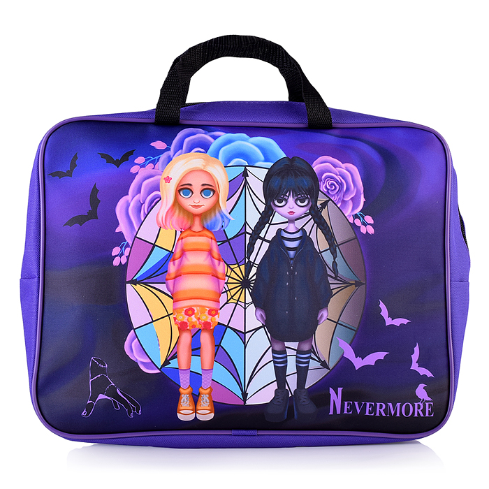 Папка - сумка "Вэнсдэй" А4, боковина - 75 мм. Папка - сумка "Вэнсдэй" А4, боковина - 75 мм.