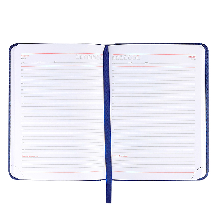 Фото к товару Ежедневник А6, 128л. недатир. "EVERYDAY CHRONICLES - BLUE" кожзам (синий) Ежедневник А6, 128л. недатир. "EVERYDAY CHRONICLES - BLUE" кожзам (синий)