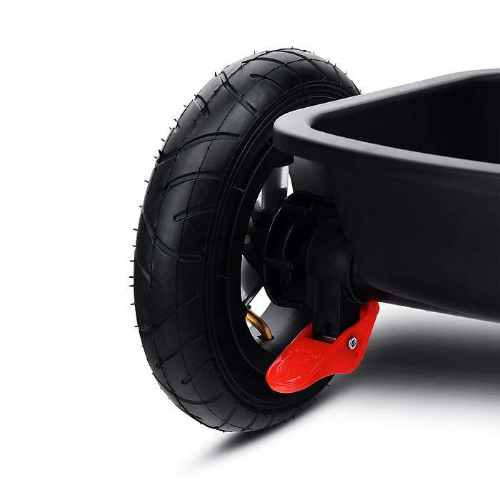 Фото к товару Велосипед трехколесный Rocket 137-BR, колеса надувные 12"/10", цвет коричневый Велосипед трехколесный Rocket 137-BR, колеса надувные 12"/10", цвет коричневый