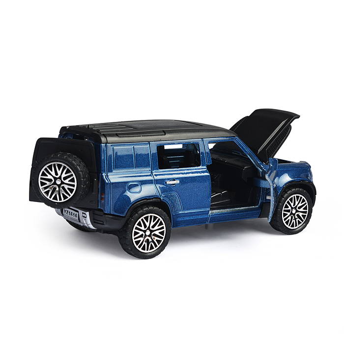 Фото к товару Машина метал. инерционная, М1:36, 4 открыв. двери "Парк Техники" джип синий Машина метал. инерционная, М1:36, 4 открыв. двери "Парк Техники" джип синий