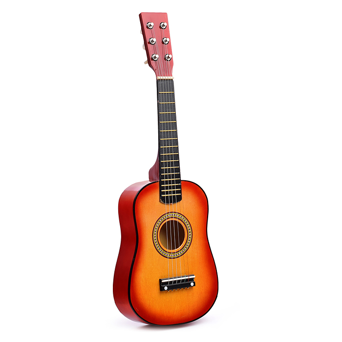 Гитара UT0066 деревянная, 6 струн "Звонкая струна" в пакете