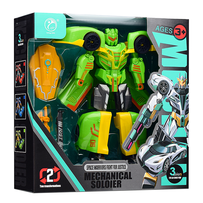 Фото к товару Робот 908-13B трансформирующийся в спорткар, в коробке Робот 908-13B трансформирующийся в спорткар, в коробке