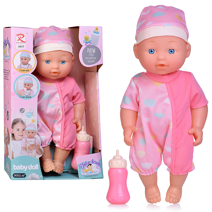 Пупс 5823 "Альбина" с аксессуарами, в коробке Пупс 5823 "Альбина" с аксессуарами, в коробке