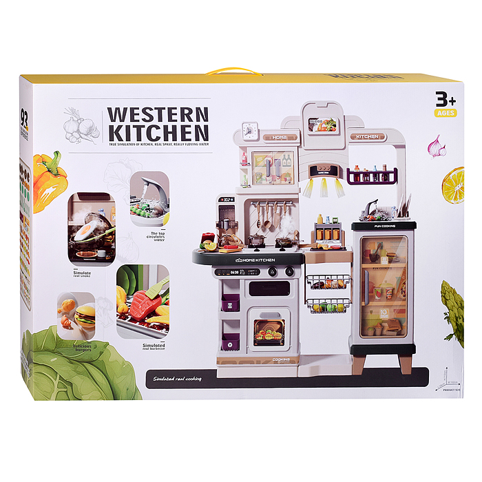 Фото к товару Игровой набор "Кухня. Моя любимая кухня" 988A в коробке Игровой набор "Кухня. Моя любимая кухня" 988A в коробке