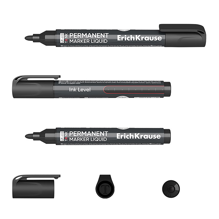 Фото к товару Перманентный маркер с жидкими чернилами LP-600 Tank Liquid, цвет чернил черный Перманентный маркер с жидкими чернилами LP-600 Tank Liquid, цвет чернил черный