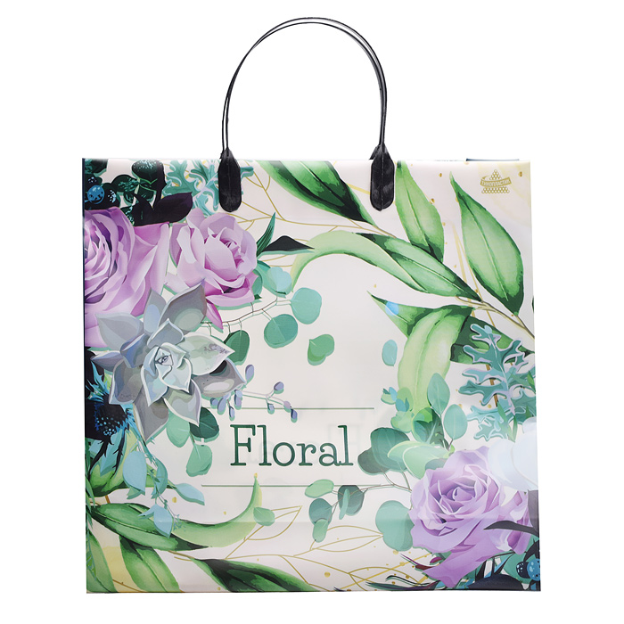 Пакет "Нежное очарование" мягкий пластик (300х300х140)