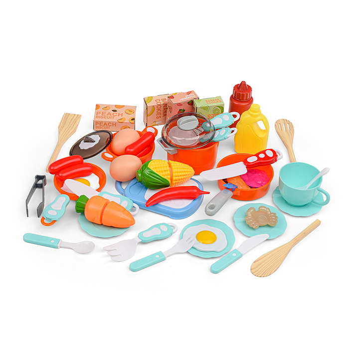 Фото к товару Игровой набор кухня MJL-913B "У шефа" цвет синий, в коробке Игровой набор кухня MJL-913B "У шефа" цвет синий, в коробке