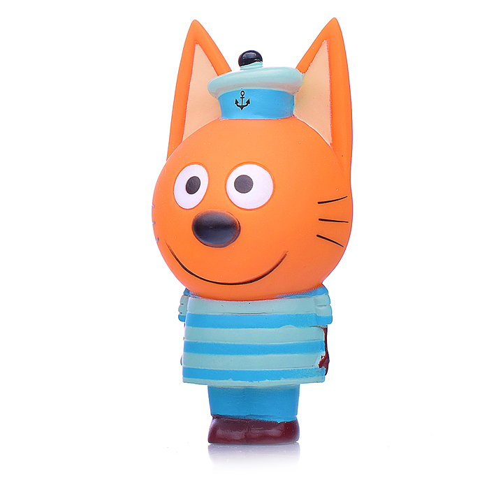 Фото к товару Игрушка пластизоль для ванны "Три Кота" Игрушка пластизоль для ванны "Три Кота"