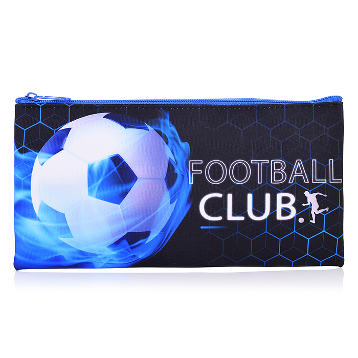 Пенал плоский "Футбол" 20,5х10,8см, из полиэстера, 210 ден Пенал плоский "Футбол" 20,5х10,8см, из полиэстера, 210 ден