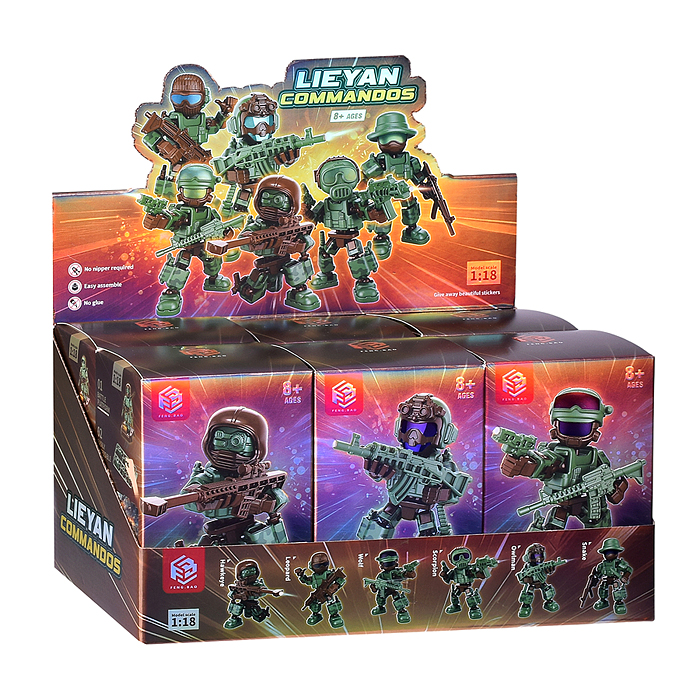 Фото к товару Робот FB132 "Солдатик" в коробке Робот FB132 "Солдатик" в коробке