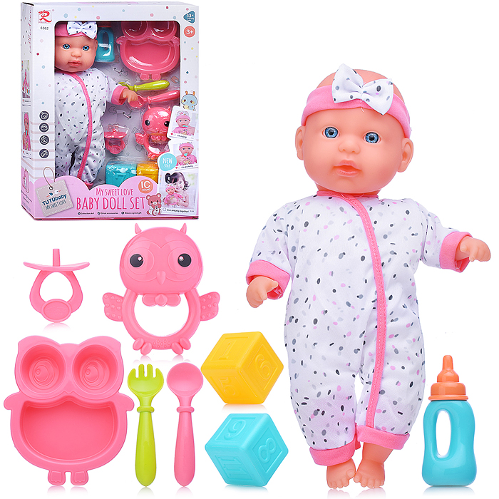 Пупс 6362 "Сюзанна" с аксессуарами, в коробке Пупс 6362 "Сюзанна" с аксессуарами, в коробке