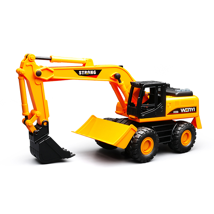 Экскаватор WY1139ABC "Многофункциональный" 1:14 (свет, звук) в коробке