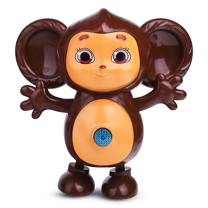 Фото к товару Сказочник танцующий 10+ песен, фраз и мелодий Чебурашка в коробке Сказочник танцующий 10+ песен, фраз и мелодий Чебурашка в коробке