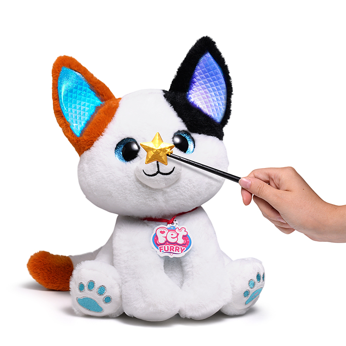 Фото к товару Кошка 00-6827 "Сима" (поёт, записывает, светится) в коробке Кошка 00-6827 "Сима" (поёт, записывает, светится) в коробке