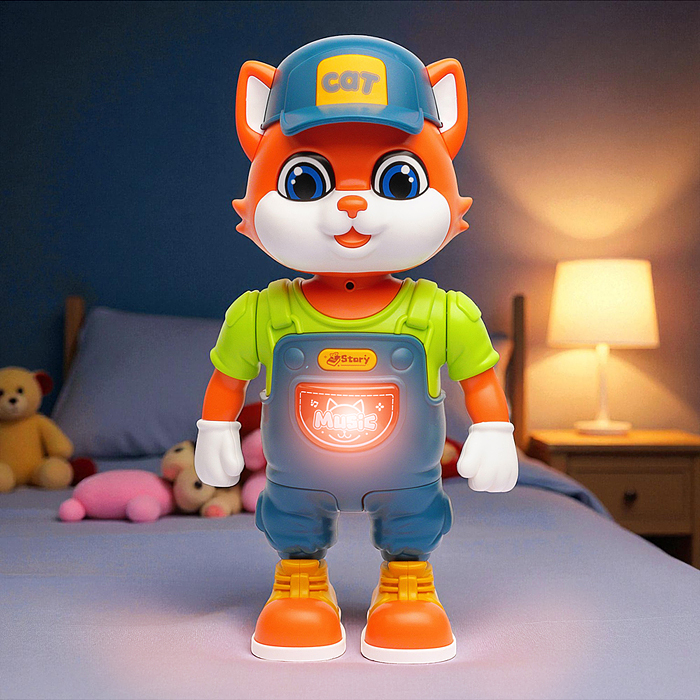 Фото к товару Интерактивная игрушка CY-8049B "Кот" в коробке Интерактивная игрушка CY-8049B "Кот" в коробке