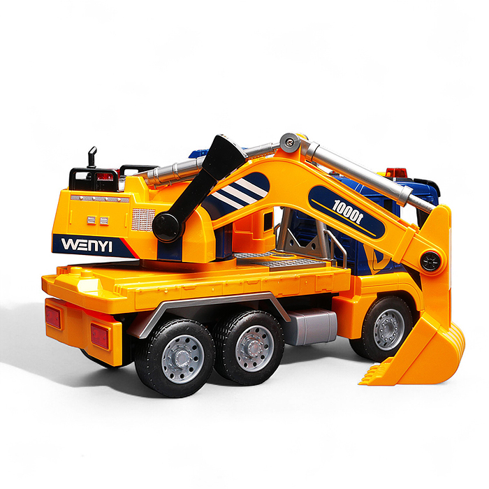 Фото к товару Машина WY1114A "Экскаватор" 1:10 (свет, звук) в коробке Машина WY1114A "Экскаватор" 1:10 (свет, звук) в коробке