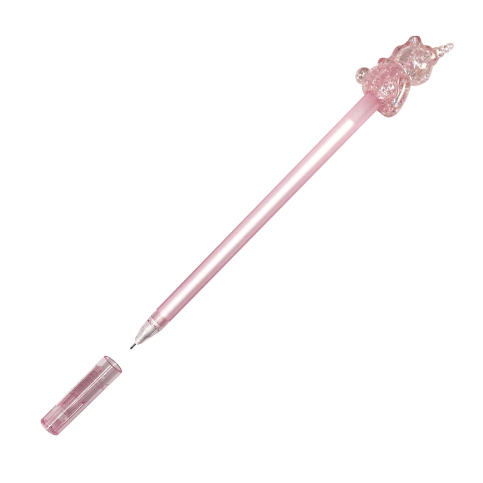 Ручка шариковая "Коллекция единорог", 0,7 мм, синий, стеклянная серия