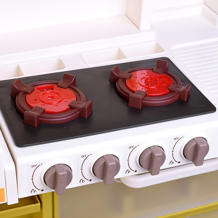 Фото к товару Набор кухня 889-369 "Весёлый поварёнок" с паром (108 предметов) в коробке Набор кухня 889-369 "Весёлый поварёнок" с паром (108 предметов) в коробке