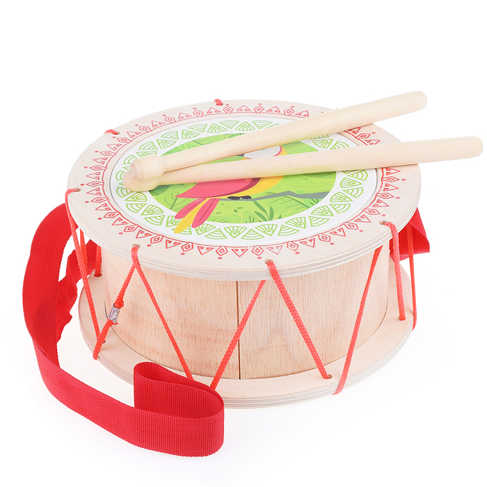 Фото к товару Барабан "Попугай" Барабан "Попугай"