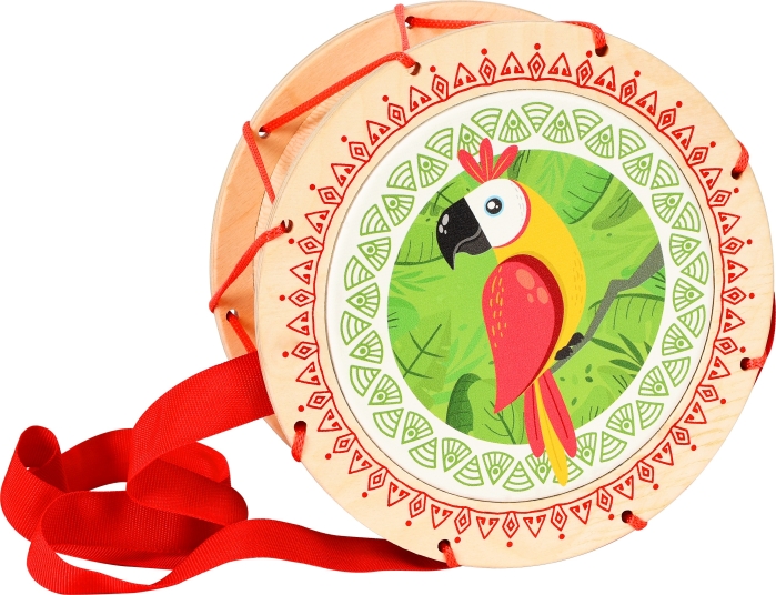 Фото к товару Барабан "Попугай" Барабан "Попугай"