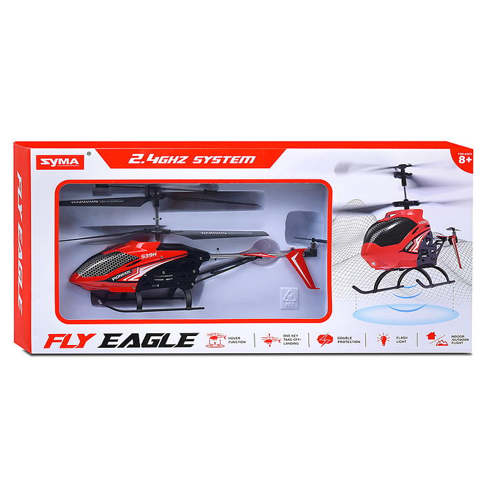 Вертолет S39H "Пионер" р/у, 27 MHz, в коробке