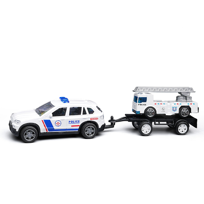 Машина BX-194 "Городская служба полиции" металл, в коробке 