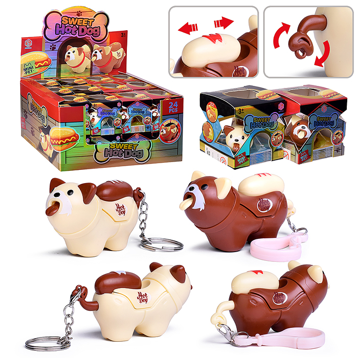 Собака FB127 "Хот дог" в коробке Собака FB127 "Хот дог" в коробке