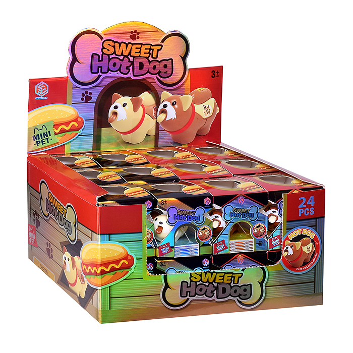 Фото к товару Собака FB127 "Хот дог" в коробке Собака FB127 "Хот дог" в коробке
