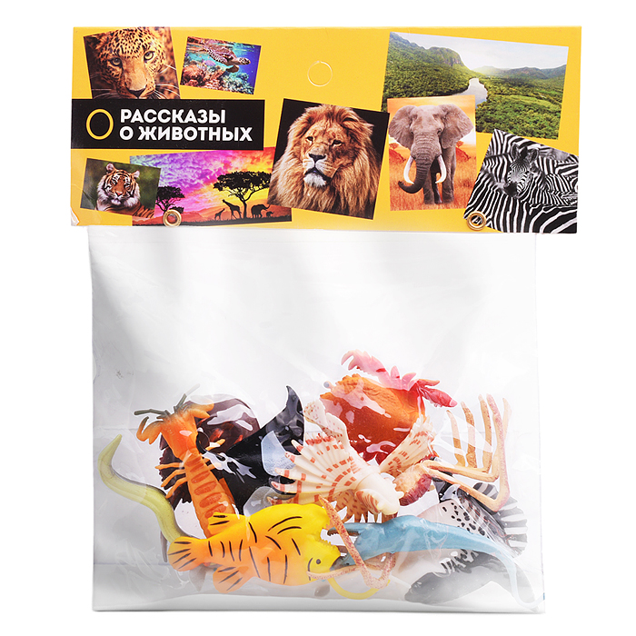 Фото к товару Рассказы о животных "Морские обитатели" 12 шт. Рассказы о животных "Морские обитатели" 12 шт.