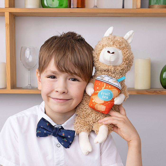 Лама Альма, 25 см, в коробке