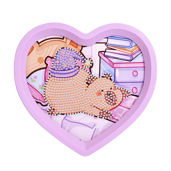 Мозаика алмазная 00-7593 "Капибара путешественница" 17*16см