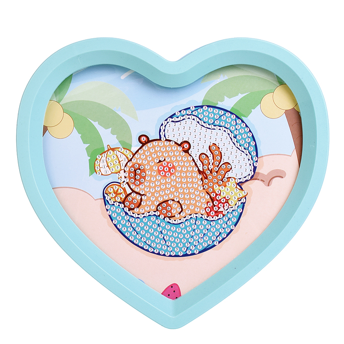 Мозаика алмазная 00-7593 "Капибара путешественница" 17*16см