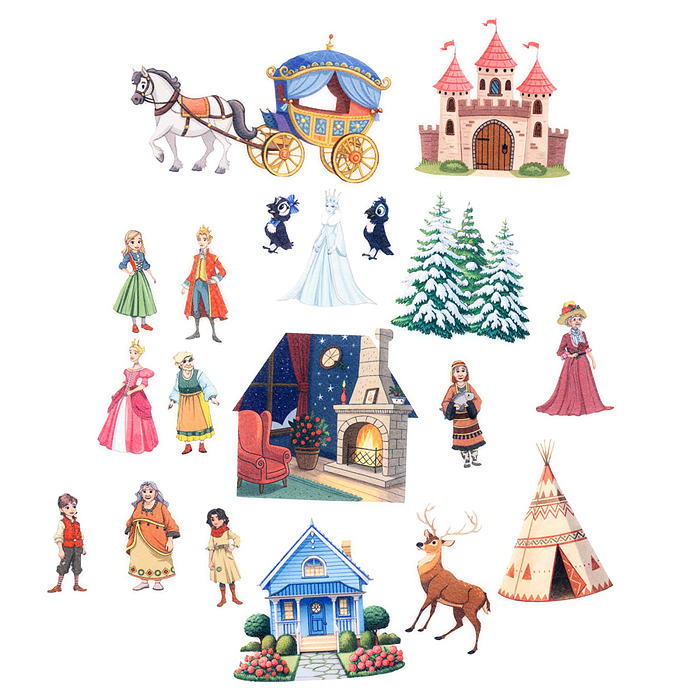 Снежная Королева, фетр