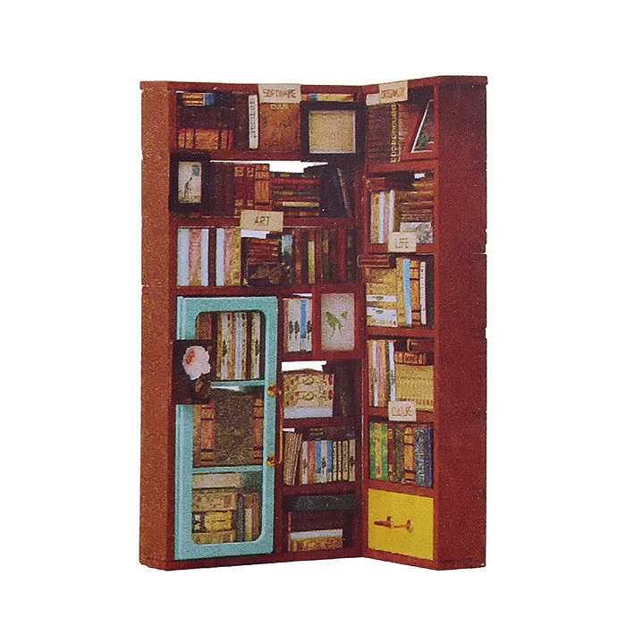 Фото к товару Конструктор TSZH208 "Книжный дом3D" в коробке Конструктор TSZH208 "Книжный дом3D" в коробке