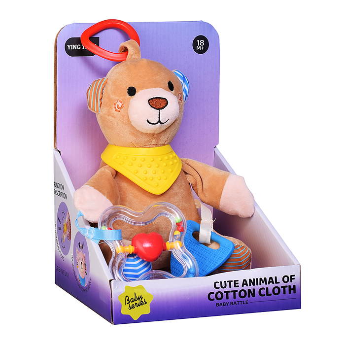 Интерактиная игрушка YT24-43 "Медведь" в коробке