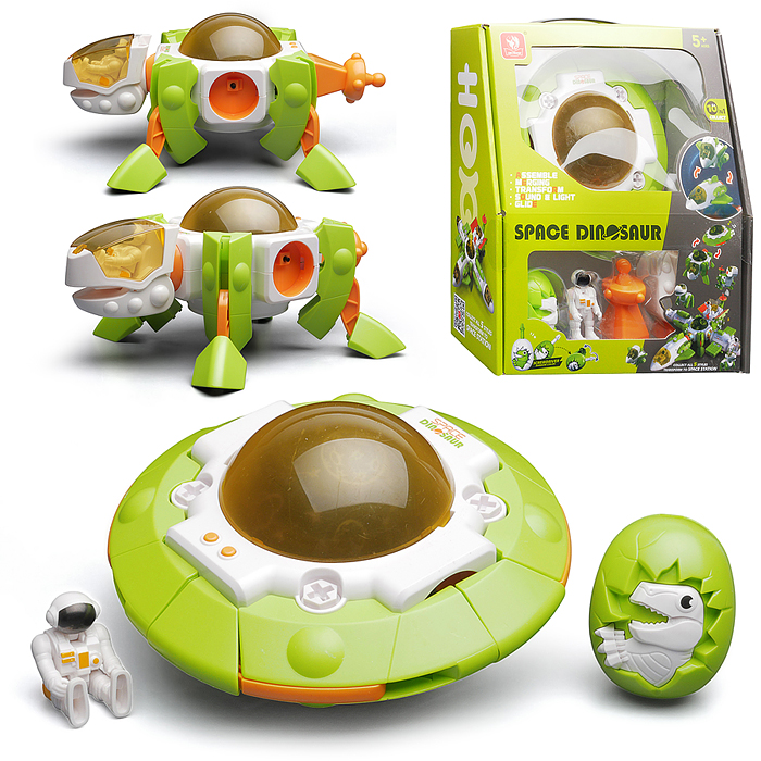 Набор космос ECXP2301-A (космическая станция - летающая тарелка и дракон) в коробке Набор космос ECXP2301-A (космическая станция - летающая тарелка и дракон) в коробке