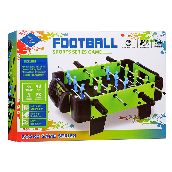 Фото к товару Игра Футбол 2604 "Мяч в центре" в коробке Игра Футбол 2604 "Мяч в центре" в коробке