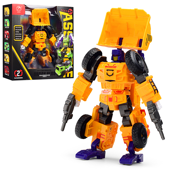 Робот 908-1B2 "Бульдозер" в коробке