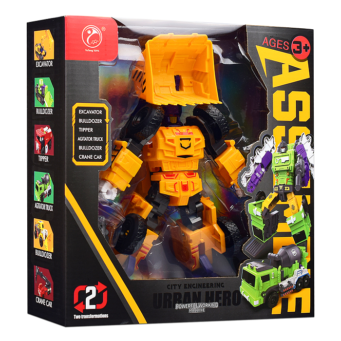 Робот 908-1B2 "Бульдозер" в коробке