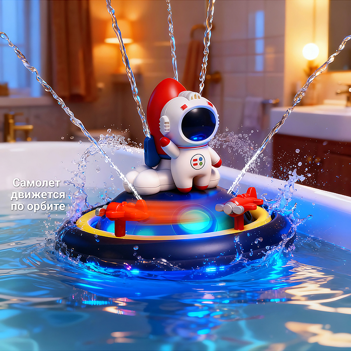 Фото к товару Игрушка для купания UT0271-2 "Аква астронавт" в коробке Игрушка для купания UT0271-2 "Аква астронавт" в коробке
