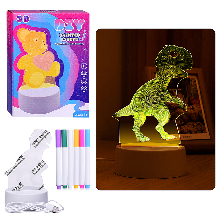 Ночник детский CY721-24 "Динозавр" в коробке