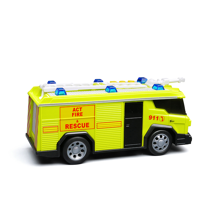 Фото к товару Машина WY1134B "Пожарная" 1:32 (свет, звук) в коробке Машина WY1134B "Пожарная" 1:32 (свет, звук) в коробке