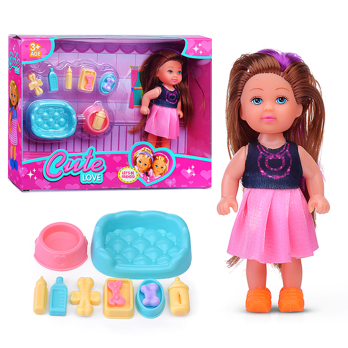 Кукла SM011-8 "Элла" с аксессуарами, в коробке Кукла SM011-8 "Элла" с аксессуарами, в коробке