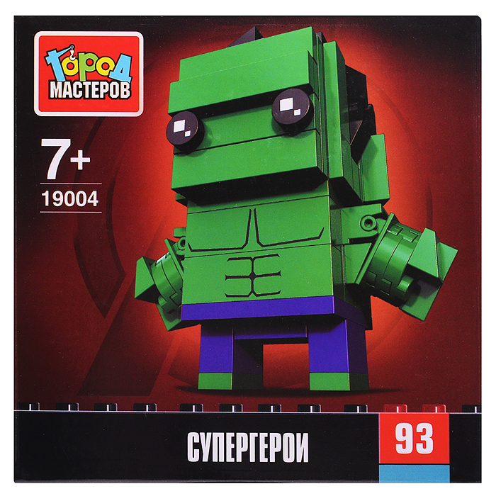 Конструктор сборная фигурка "Супергерои" 93 дет.