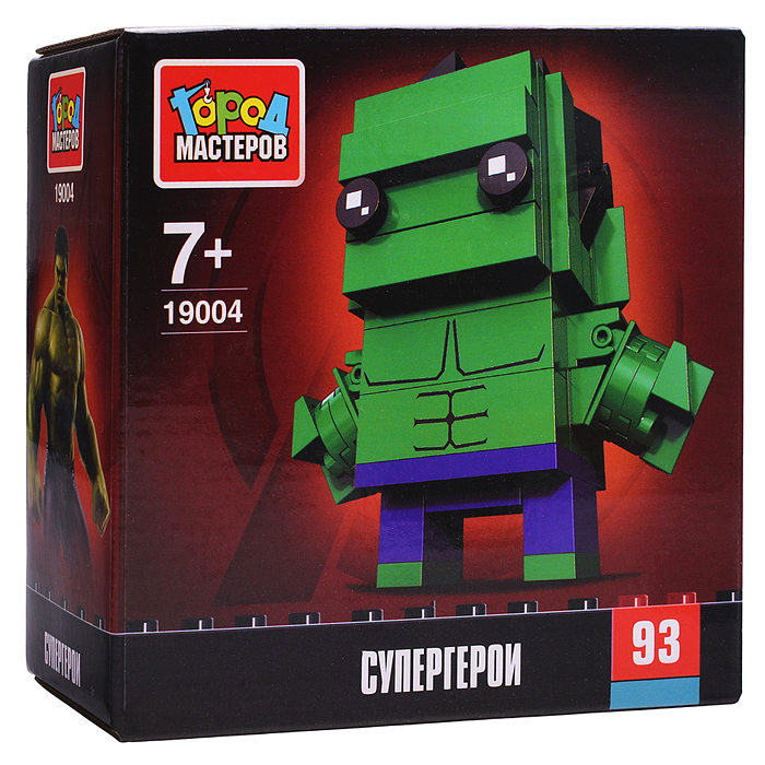 Фото к товару Конструктор сборная фигурка "Супергерои" 93 дет. Конструктор сборная фигурка "Супергерои" 93 дет.