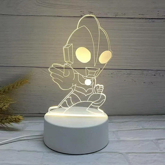 Ночник детский CY721-7 "Супер герой" в коробке