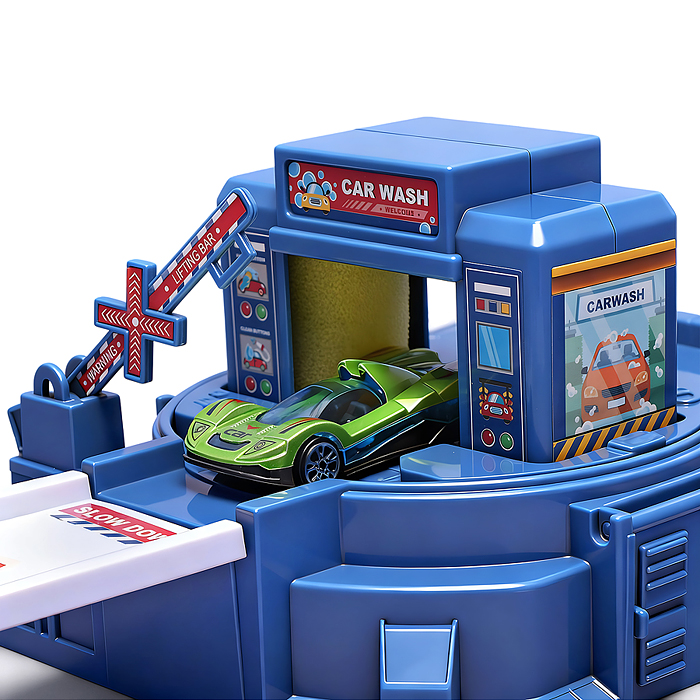 Фото к товару Автомойка 652-J30 "Гоночные авто" в коробке Автомойка 652-J30 "Гоночные авто" в коробке