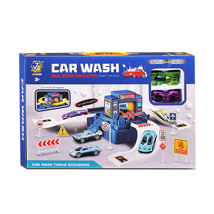 Фото к товару Автомойка 652-J30 "Гоночные авто" в коробке Автомойка 652-J30 "Гоночные авто" в коробке