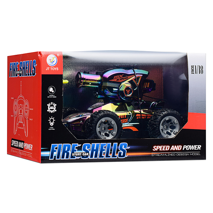 Фото к товару Машина JT687 "Покоритель дорог" р/у, 27 MHz, в коробке Машина JT687 "Покоритель дорог" р/у, 27 MHz, в коробке