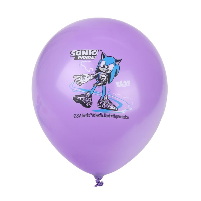 Латексные шары - набор 5 шт. "Соник" 30 см.